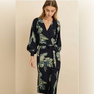 Dress Forum Johanna Resort Palm Tropical Dress! Medium Brand new with Tags!